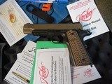 KIMBER WARRIOR SOC ,2 TONE, 45ACP, NEW IN THE MATCHING BOX, CRIMSON TRACE RED LASER UNFIRED,ALL PAPERS, MANUALFIRED,ALL PAPERS - 2 of 12