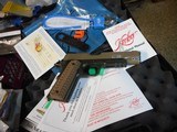 KIMBER WARRIOR SOC ,2 TONE, 45ACP, NEW IN THE MATCHING BOX, CRIMSON TRACE RED LASER UNFIRED,ALL PAPERS, MANUALFIRED,ALL PAPERS - 1 of 12