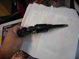 SMITH WESSON MODEL 10-7,4 IN PENCIL BARREL,38 SPEC CAL,BLUE,6 SHOP,HOGUE GRIP ,97% CONDITION - 4 of 6