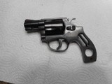 Smith & Wesson model 36,J frame, 38 special,round butt,2inch barrel,5 shot,reblued,no rust or pitting on this workhorse,ser#663670,pin barrel - 1 of 15