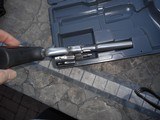 RUGER GP100,22LR,10 SHOT STAINLESS REVOLVER,6 INCH BARREL,UNFIRED NEW IN MATCHING BOX,ALL PAPERS,FIBER OPTIC FR SIGHT,RUGER NEOPRENE GRIPS - 8 of 10