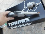 TAURUS TRACKER,M992 22MAG/22LR,ANIB 4INCH BULL BARREL,BRUSHED STAINLESS,TARGET ADJUSTABLE SIGHTS,ORIG BOX,PAPERS - 3 of 11