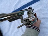 S&W model 19-6,4 inch 357 magnum,6 shot,Nickel finish,K frame,97-98%,orig grips,TT,TH,TS,Pre Lock - 12 of 15