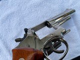 S&W model 19-6,4 inch 357 magnum,6 shot,Nickel finish,K frame,97-98%,orig grips,TT,TH,TS,Pre Lock - 14 of 15