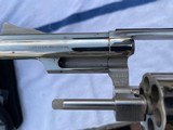 S&W model 19-6,4 inch 357 magnum,6 shot,Nickel finish,K frame,97-98%,orig grips,TT,TH,TS,Pre Lock - 11 of 15
