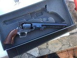 Colt Signature Series 3rd Gen 1851 Navy percussion revolver, 36cal,6 shot,7 1/2 barrel In matching clam shell gray box - 8 of 14