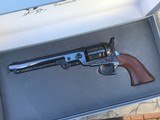 Colt Signature Series 3rd Gen 1851 Navy percussion revolver, 36cal,6 shot,7 1/2 barrel In matching clam shell gray box - 6 of 14