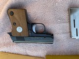 Colt Junior 25acp,blue,New Unfired condition in orig factory box numbered to gun,has manual,warranty card.manufactured 1971 - 5 of 15