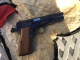 Browning Hi Power, 9mm T series,Belgium made,fixed sights, never fired with Browning pouch - 9 of 15
