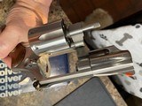 Smith & Wesson model 66-2,357 magnum,2 1/2 barrel,stainless, TT,TS, red ramp site,NIB,orig grips,99,9% - 12 of 13