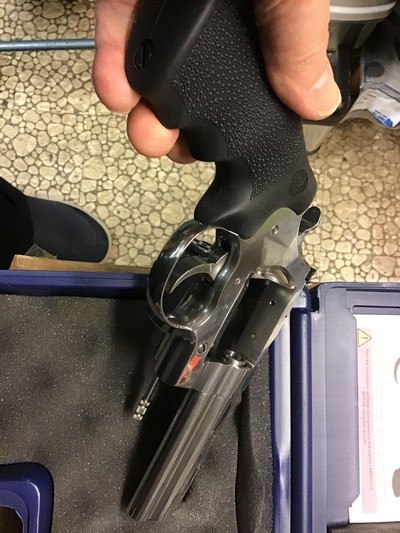 COLT KODIAK,44 Magnum revolver, 6 shot,4inch ported barrel,bright stainless,HD frame, NEW IN BOX,Never Fired - Image 3 of 12