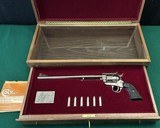 Ned Buntline Commemorative Single Action Army Revolver in Display case - Image 1 of 7