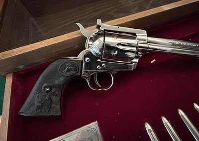 Ned Buntline Commemorative Single Action Army Revolver in Display case - Image 2 of 7