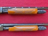 Remington 870 Matched Pair, No. 455, 28 Ga & .410, 25” BBL, Skeet, 1969, Fabulous! - 5 of 20