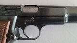 Browning Belgium Hi Power 9mm classic service weapon - 3 of 11