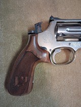 Nickle S&W model 19-4, 6 inch, .357 Magnum - Image 6 of 7