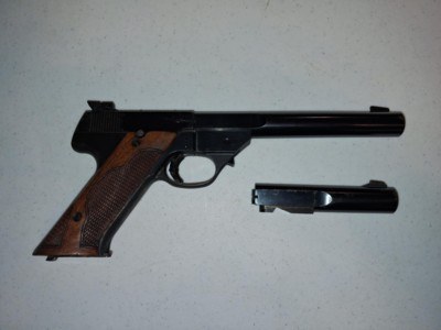Hi-Standard model GE, .22 LR with two barrels - Image 2 of 2