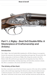 Rose & Scroll: Fine Gun Journal Subscription - 2 of 5
