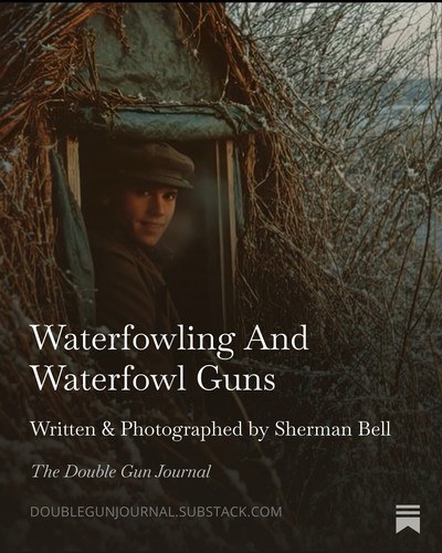 Waterfowling and Waterfowl Guns - From The Double Gun Journal