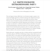 L.C. Smith Engraver Extraordinaire, Part I - From The Double Gun Journal - 5 of 5
