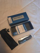 NEW IN BOX - Benchmade 535 Bugout, drop point blade, plain edge, Benchmade black Grivory handle. - 1 of 3