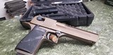 MAGNUM RESEARCH DESERT EAGLE, 44 MAGNUM, original box, papers, and a 3rd magazine - 7 of 10
