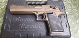 MAGNUM RESEARCH DESERT EAGLE, 44 MAGNUM, original box, papers, and a 3rd magazine - 10 of 10