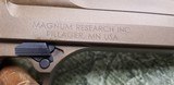 MAGNUM RESEARCH DESERT EAGLE, 44 MAGNUM, original box, papers, and a 3rd magazine - 5 of 10