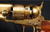 Colt 1860 Army 2nd Generation Interstate Special Edition Colt Custom Shop - Antique Gold & Silver 1 of 20 - 1 of 20