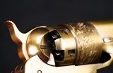 Colt 1860 Army 2nd Generation Interstate Special Edition Colt Custom Shop - Antique Gold & Silver 1 of 20 - 6 of 20