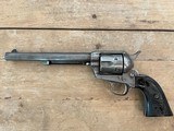 Colt Single Action Army 45 Colt 1st Generation Black Powder Frame 1884 W.K initials - 1 of 19