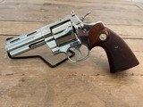 Colt Python 4" Nickel early Pre Letter E Series Nickel 1966