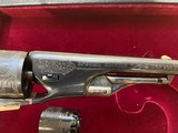 Colt 1860 Army -Butterfield Overland Despatch 1 of 500 Engraved with Case- 2nd Generation Percussion - 13 of 18