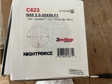 Nightforce NX8 2.5x20x50 F1 MIL C Reticle Illuminated - 10 of 11