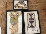 Sioux Medicine Bags & Bone Choker Necklace