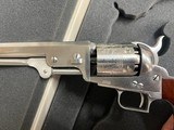 Colt 1851 Navy 2nd Generation Stainless With Box and Colt Archive Letter - 9 of 12