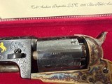 Texas Shipped Colt 2nd Generation Engraved Pistols- Lettered - Gold Inlay- Dragoon and 1851 Navy - 3 of 15