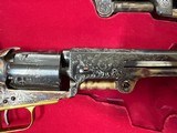 Texas Shipped Colt 2nd Generation Engraved Pistols- Lettered - Gold Inlay- Dragoon and 1851 Navy - 7 of 15