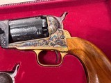 Texas Shipped Colt 2nd Generation Engraved Pistols- Lettered - Gold Inlay- Dragoon and 1851 Navy - 4 of 15