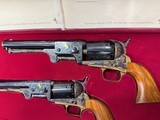 Texas Shipped Colt 2nd Generation Engraved Pistols- Lettered - Gold Inlay- Dragoon and 1851 Navy - 12 of 15