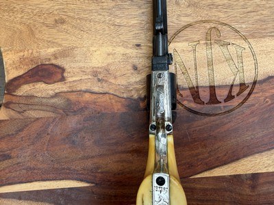 Colt 1849 Pocket Pistol - Gustave Young Engraved - Cased & Lettered - Image 10 of 15