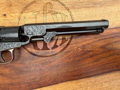 Colt 1849 Pocket Pistol - Gustave Young Engraved - Cased & Lettered - Image 13 of 15
