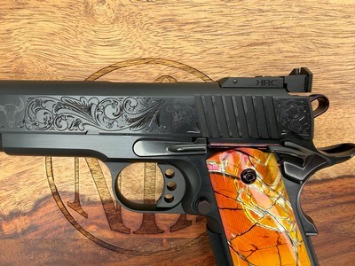 Kings River Custom 1911 - Level 2 - 45 ACP- Engraved -Adjustable Sights - Image 5 of 15