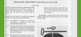 PORTUGUESE M943(1943) LUGER HOLSTER LOT - 13 of 15