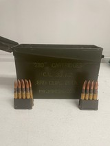 Lake City M2 Ball 280 rounds on Enbloc Clips Garand 30-06 - 1 of 4
