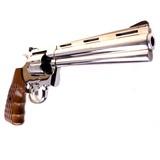 Colt Python 357 Magnum Revolver 6 Inch Barrell Factory Nickel Finish Excellent Shape Made
in 1979 - 6 of 12