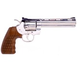 Colt Python 357 Magnum Revolver 6 Inch Barrell Factory Nickel Finish Excellent Shape Made
in 1979 - 8 of 12