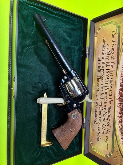 colt scout 22 caliber golden spike 1869 1969 - Image 4 of 5