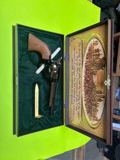 colt scout 22 caliber golden spike 1869 1969 - Image 1 of 5
