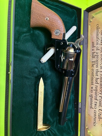 colt scout 22 caliber golden spike 1869 1969 - Image 5 of 5